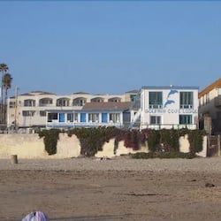 Na praia