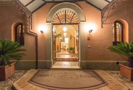 Entrada de la propiedad