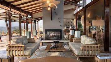 Sala de estar en el lobby