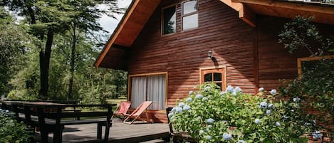 Familie-bungalow, 5 soverom | Terrasse/patio