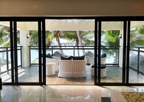 Quarto, de frente para a praia | Terraço/pátio