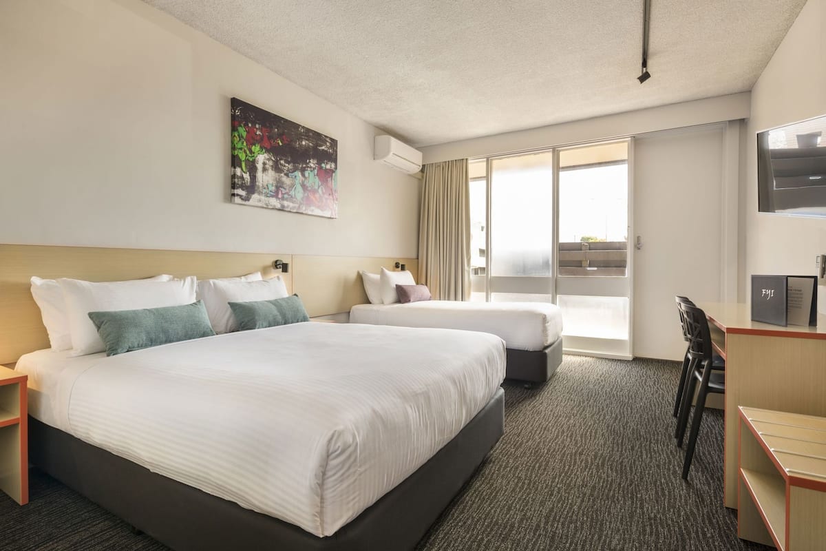 Minibar, desk, iron/ironing board, cribs/infant beds