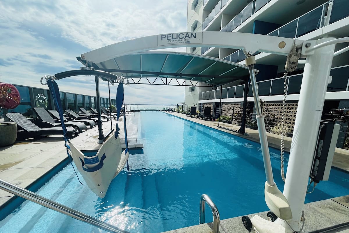 Harbour View Accessible Room | In-room safe, desk, laptop workspace, soundproofing