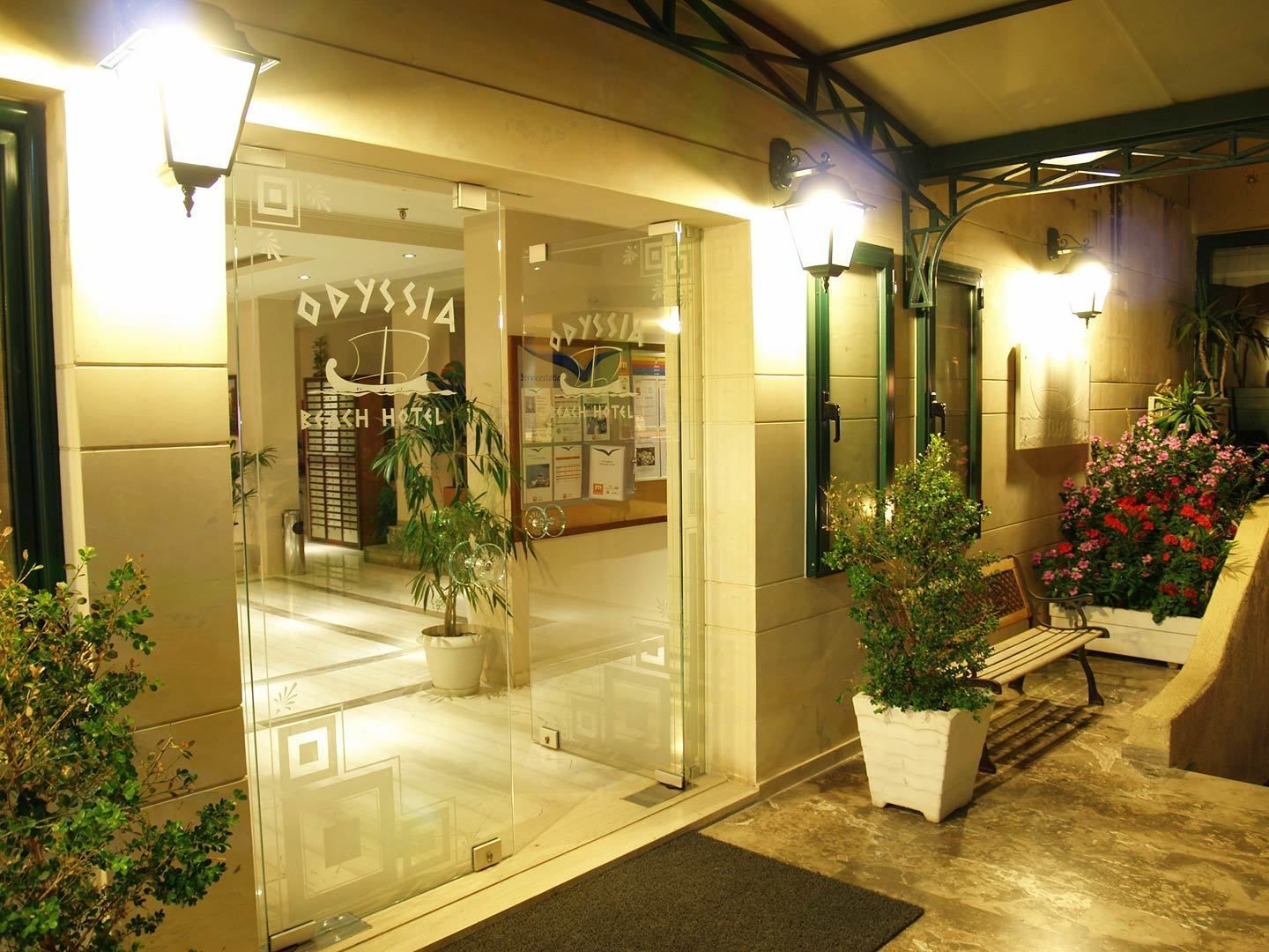 front of property – evening/night