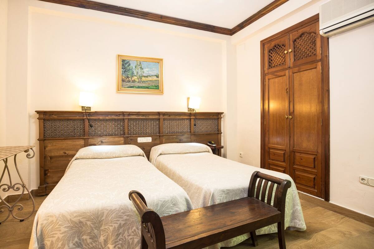 Wifi gratis y ropa de cama 