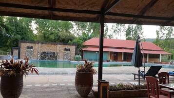 Alberca al aire libre