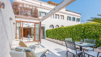 Junior suite, terras | Balkon