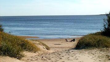 Private beach nearby