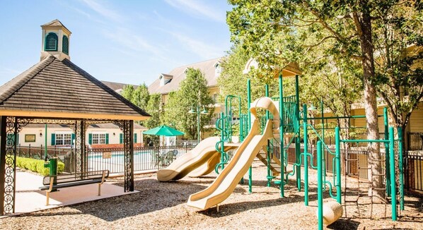 Children’s play area – outdoor - French Quarter Resort (Branson)