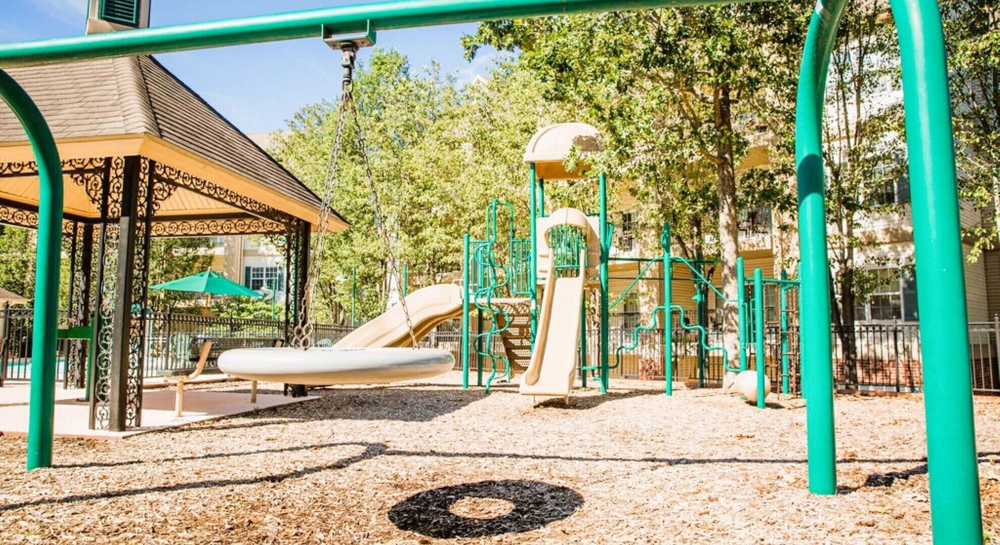 Área de juegos infantiles al aire libre