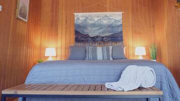 Studio-suite - 1 queensize-seng - søudsigt | Premium-sengetøj, individuelt design, individuel indretning