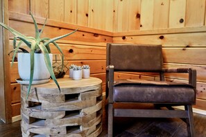 Cottage, 2 Bedrooms (Main House) | Living room - Lake Front Cabins (June Lake)