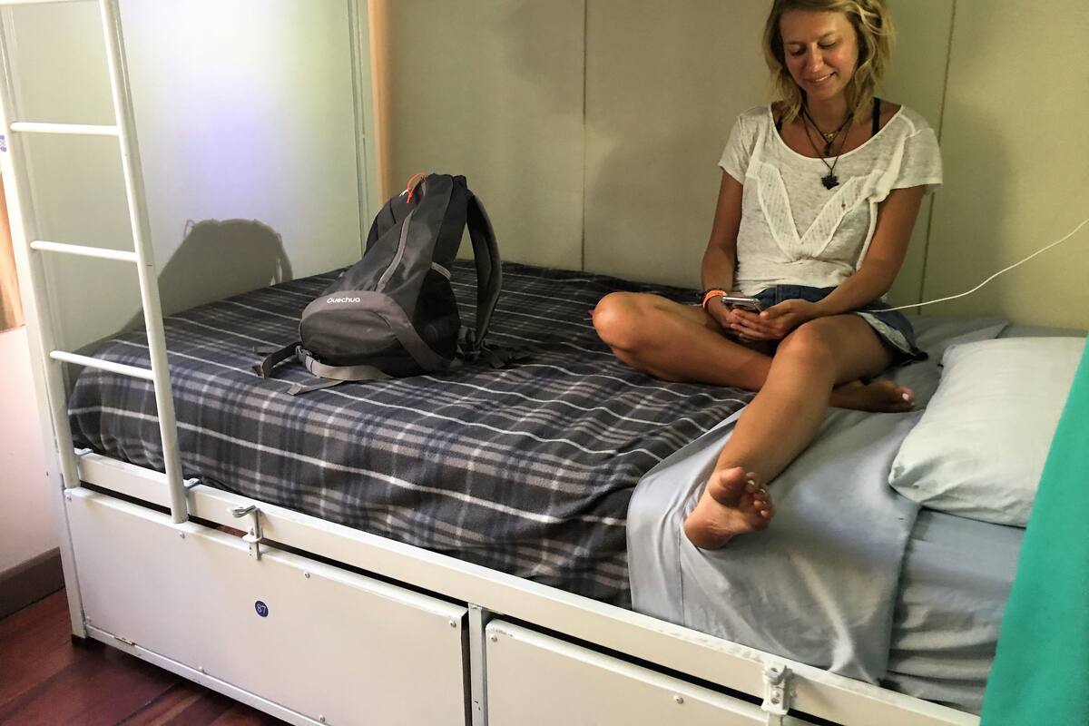Comfort Shared Dormitory, Women only, Pool Access | 10 bedrooms, in-room safe, WiFi (free), bed sheets
