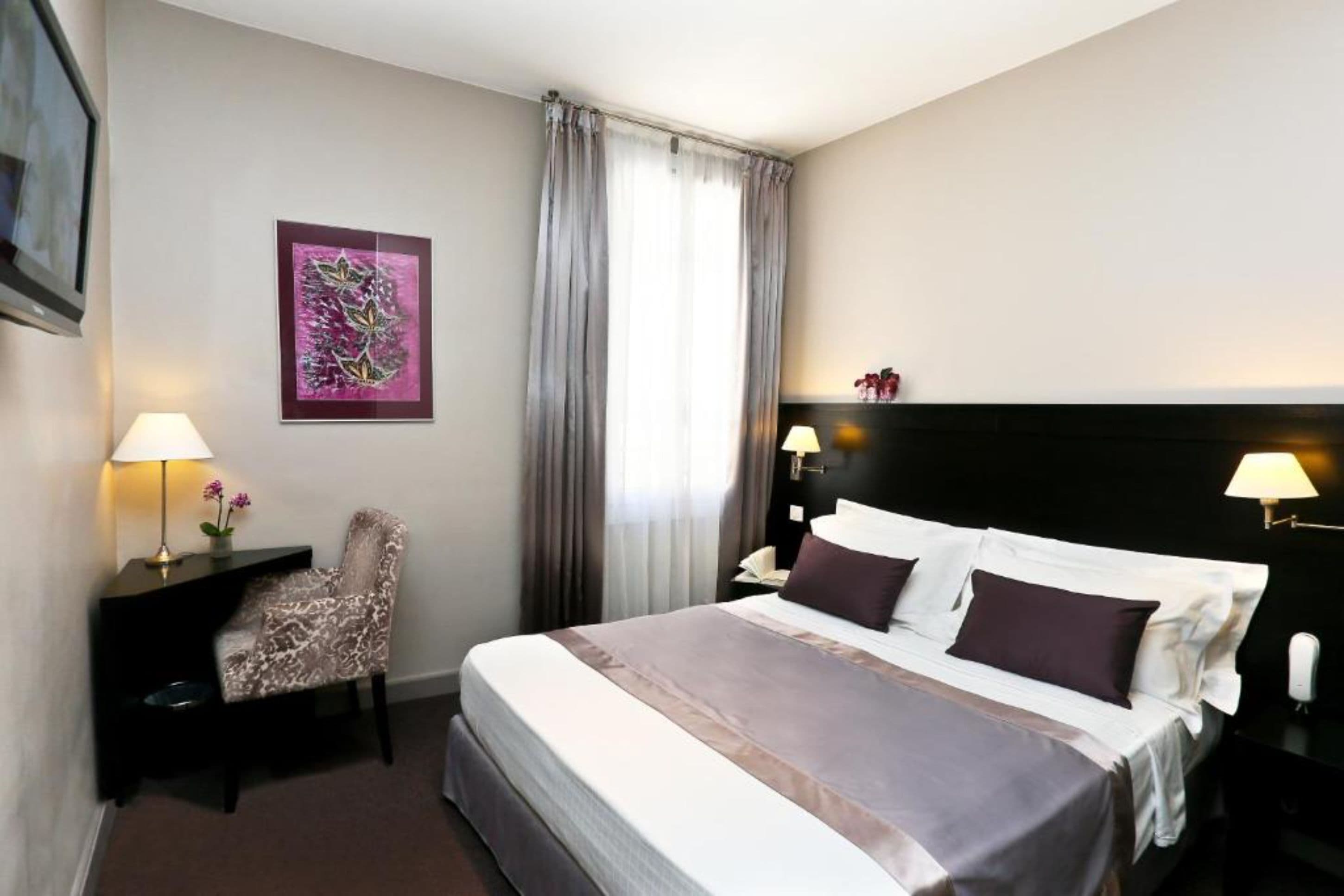 classic double room | premium bedding, in-room safe, desk, blackout curtains