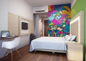 Quarto casal ou duplo standard | Cofres nos quartos, escrivaninha, quartos à prova de som