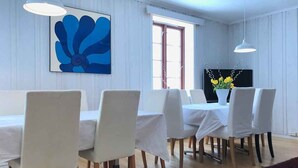 Economy Double Room, Shared Bathroom, Lake View | Dining room - Camp Lillehammer (Lillehammer)