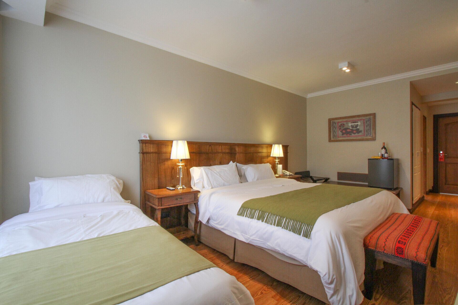 Premium bedding, down duvets, minibar, in-room safe