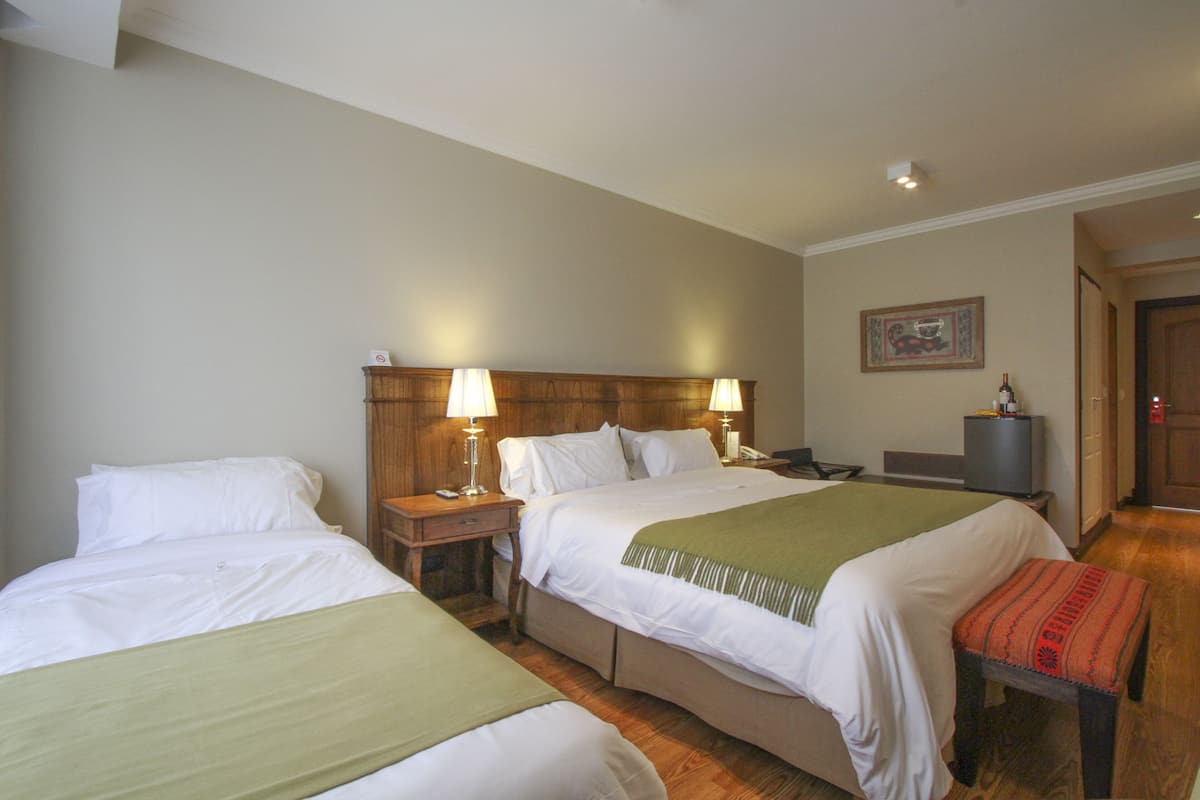 Literie de qualité supérieure, couette en duvet d'oie, minibar