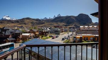 Vue depuis lâhĂ©bergement