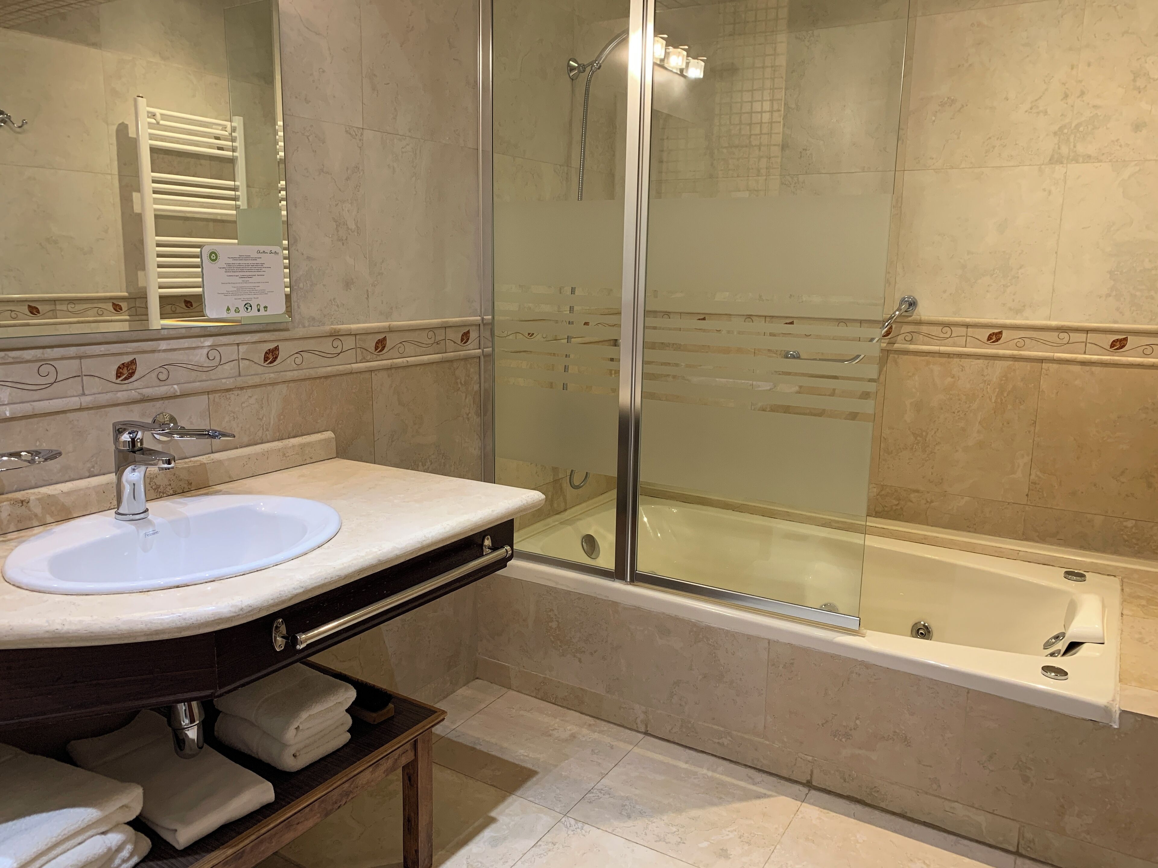 free toiletries, hair dryer, bathrobes, bidet