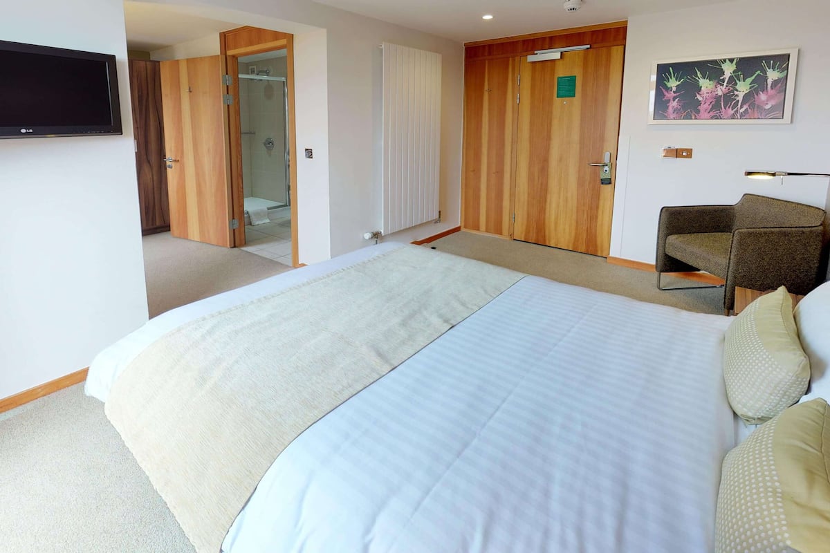 executive double room, 1 double bed | desk, laptop workspace, soundproofing, iron/ironing board