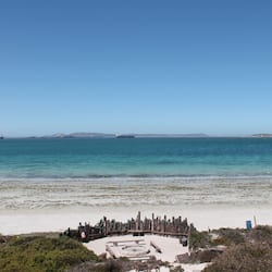 Vue sur la plage/l’océan