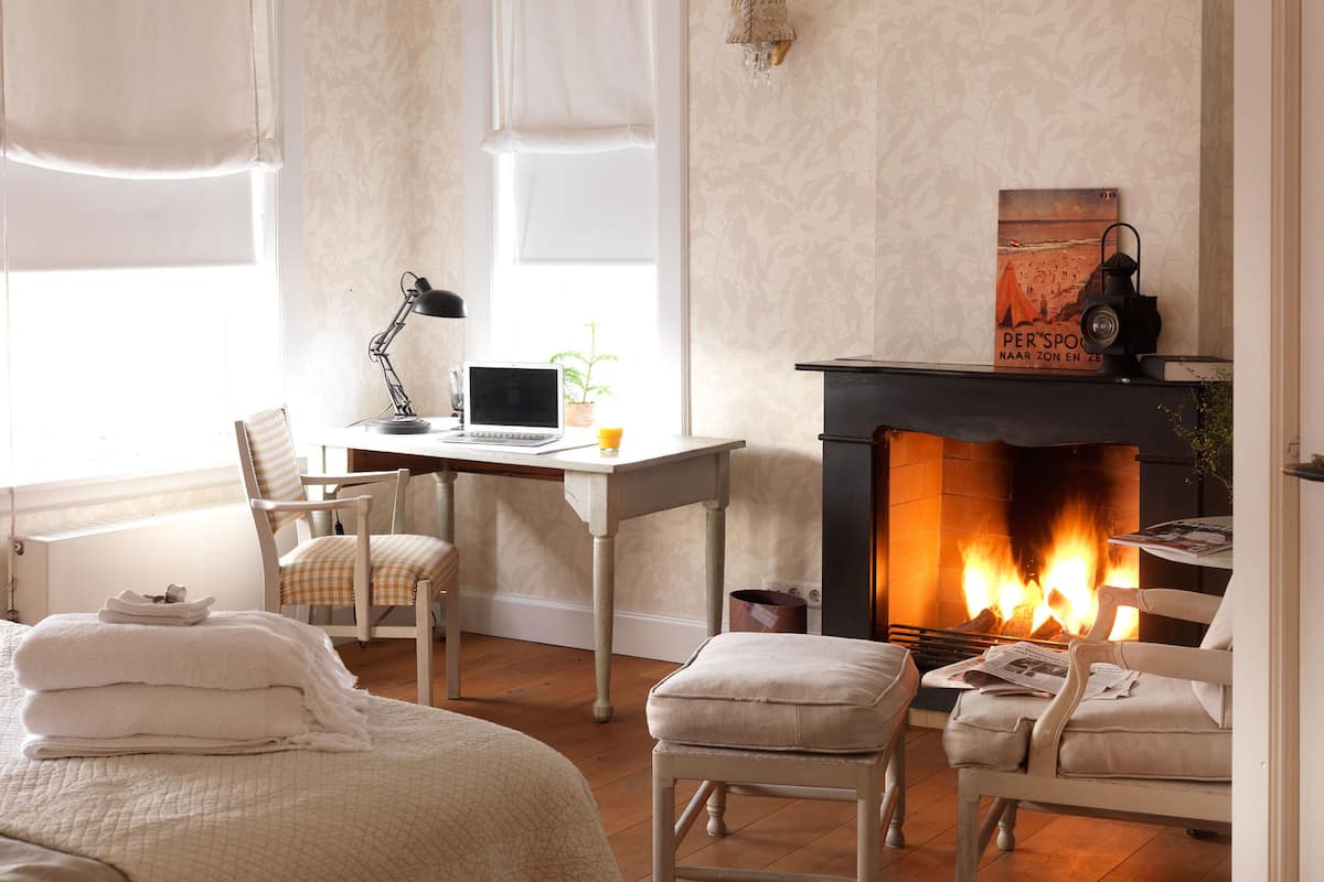 superior double room (master ) | 1 bedroom, premium bedding, minibar, iron/ironing board