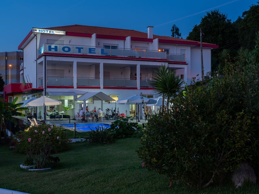 Fassade der Unterkunft