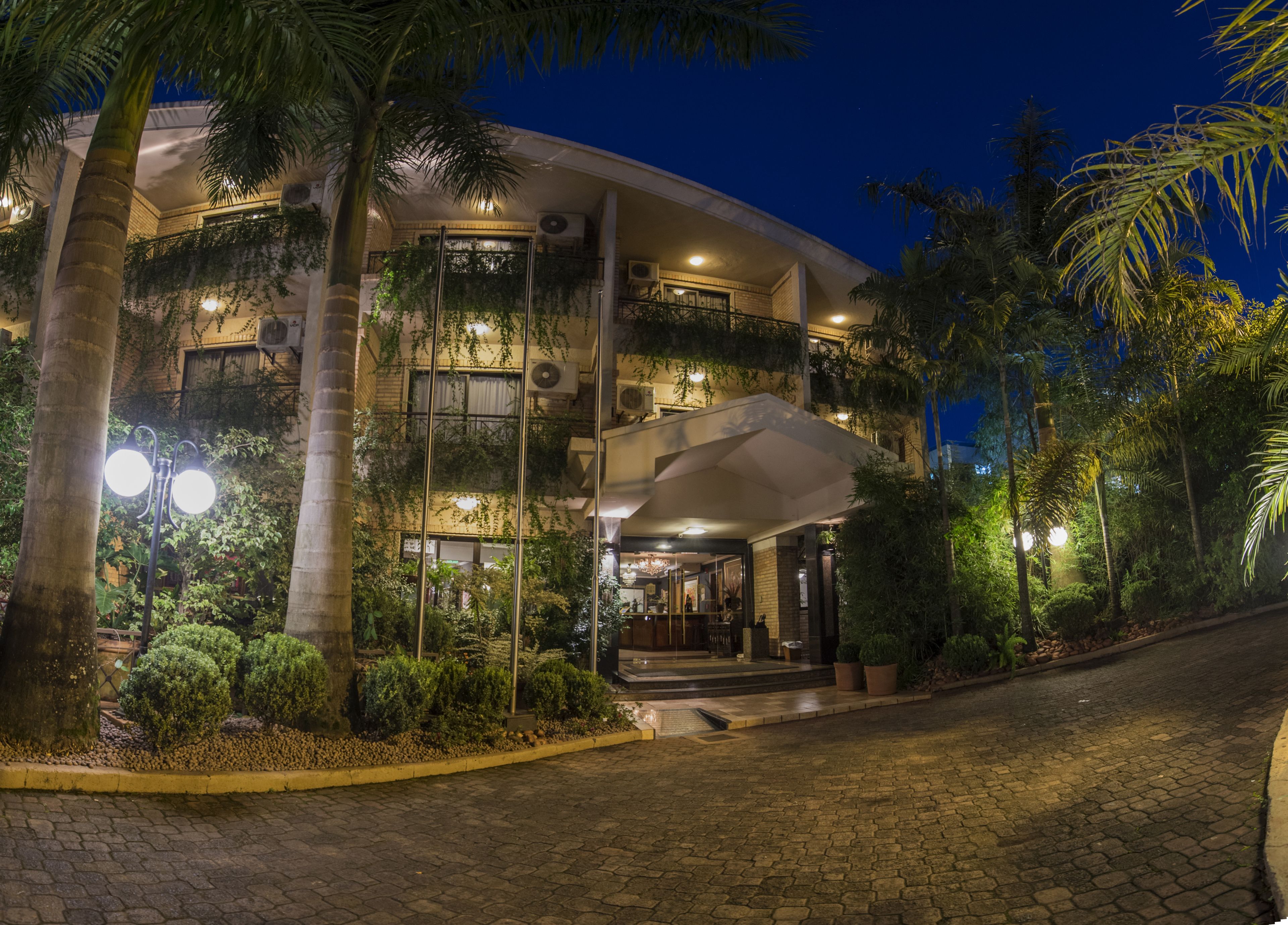 front of property – evening/night