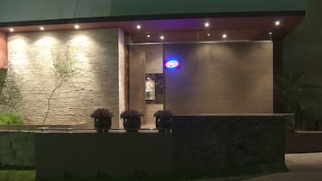 Entrada de la propiedad