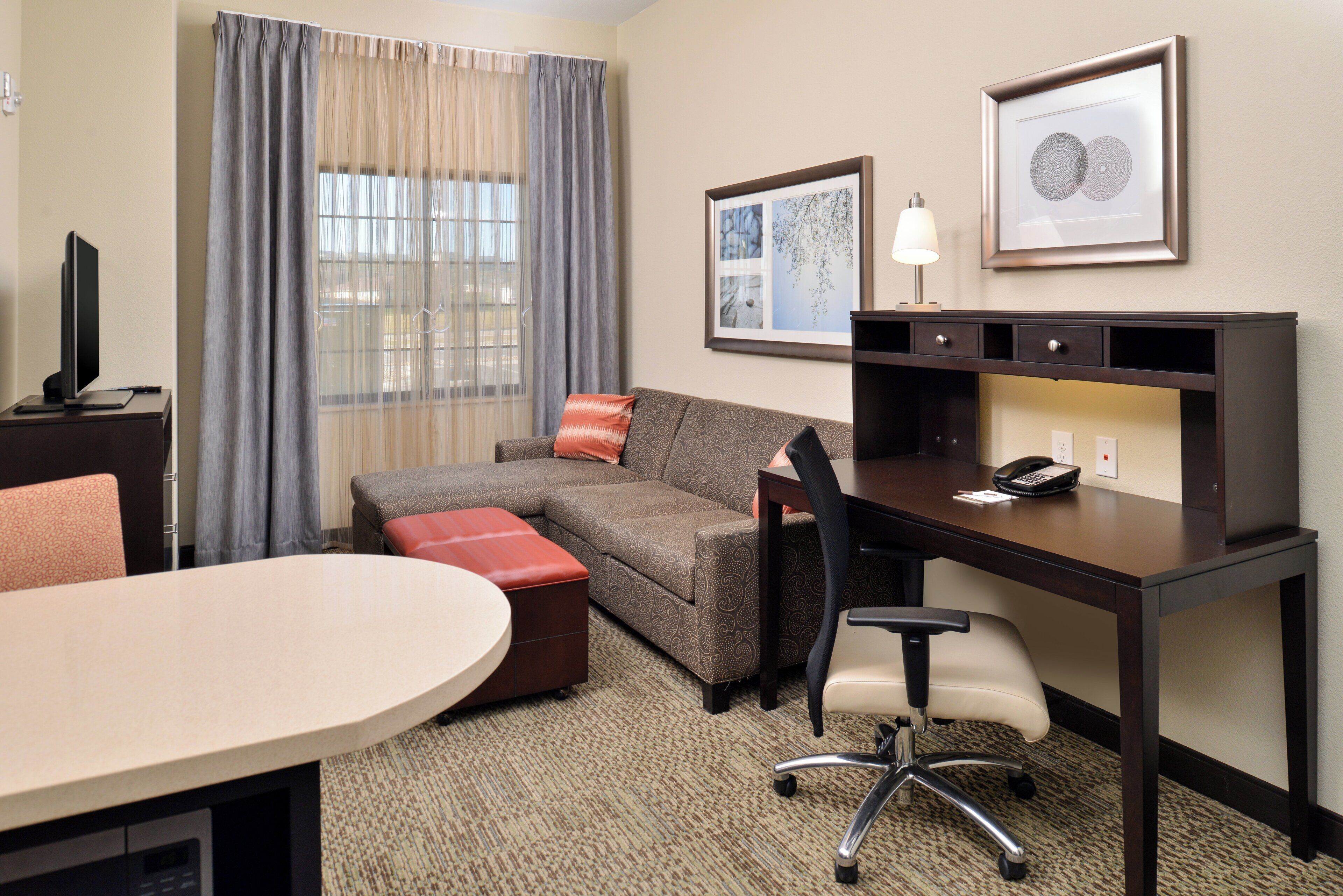 In-room safe, desk, laptop workspace, iron/ironing board