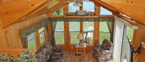 Cottage, 1 kamar tidur, Bebas Asap Rokok, dapur | Ruang keluarga | TV layar datar