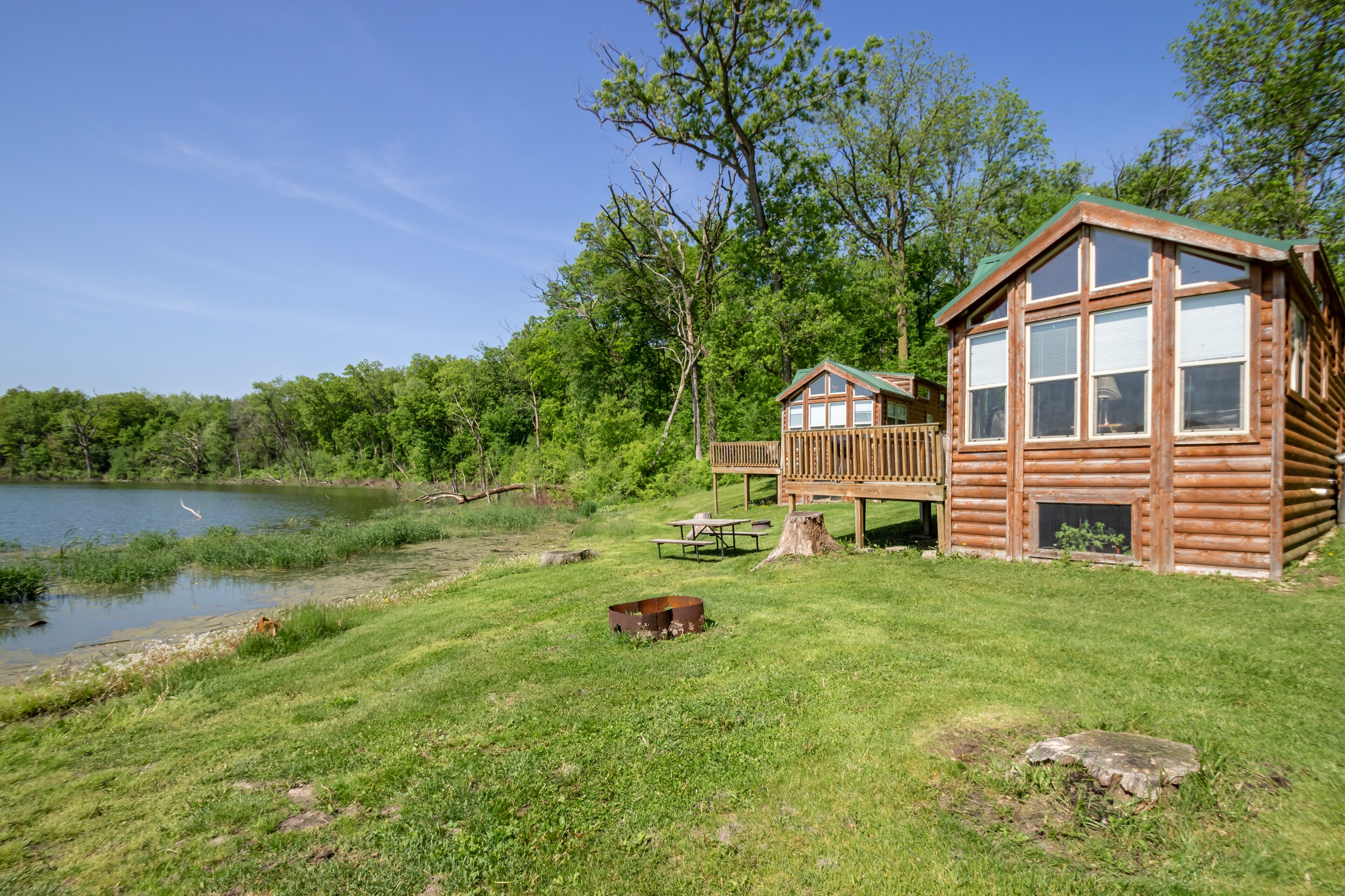 Cottage, 1 kamar tidur, Bebas Asap Rokok, dapur (Lakefront , Linens Included) | 1 kamar tidur dan seprai linen