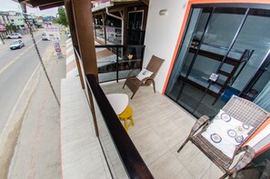 Quadruple Room, Balcony | Balcony view - Pousada Rota do Sol (Penha)