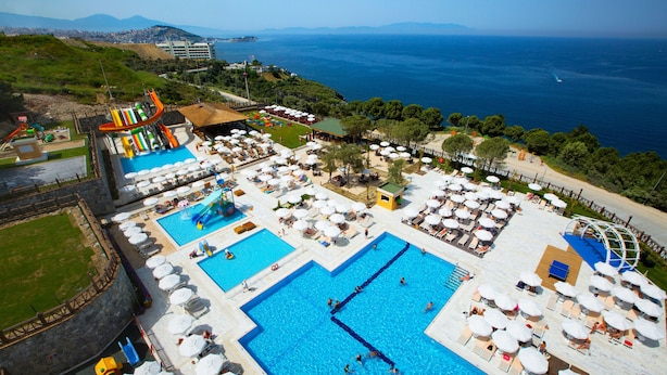 Indoor pool, 3 outdoor pools - Ramada Resort by Wyndham Kusadasi (Kusadasi)