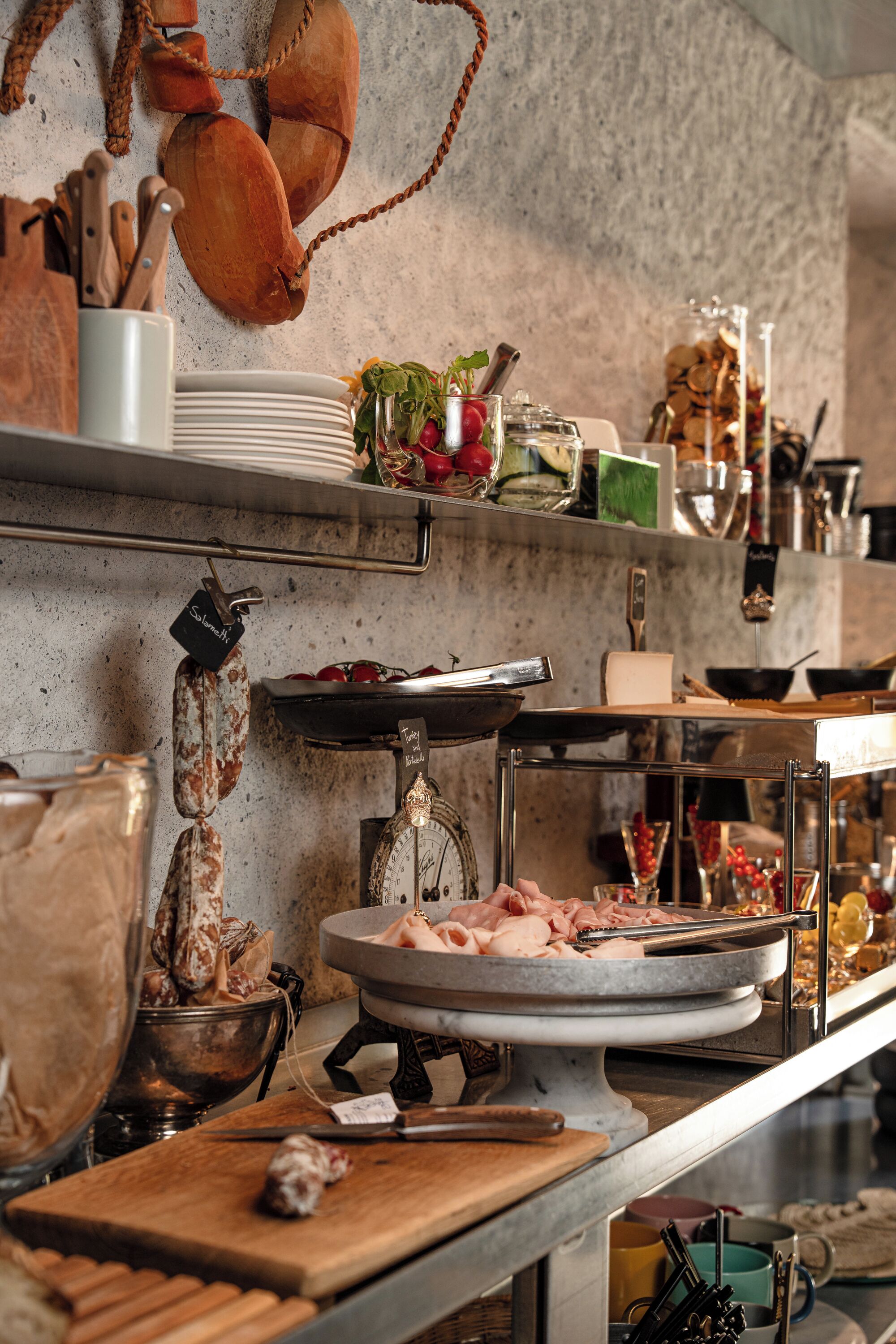 daily buffet breakfast (chf 25 per person)