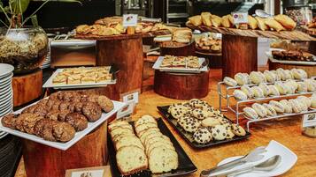 Morgenmadsbuffet hver dag mod et gebyr