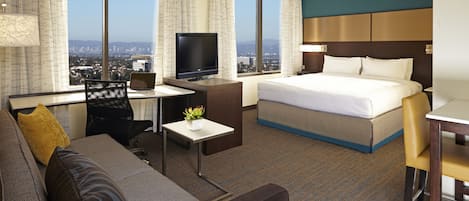 Smart TV, Netflix, iPod dock, pay movies