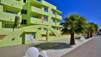 Voorkant van accommodatie