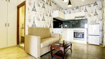 Penthouse, 2 phòng ngủ | Minibar, két bảo mật tại phòng, truy cập Internet không dây miễn phí