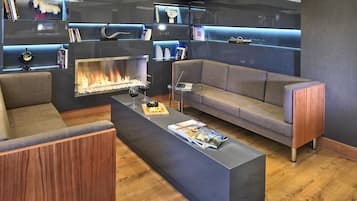 Zona de estar del vestíbulo