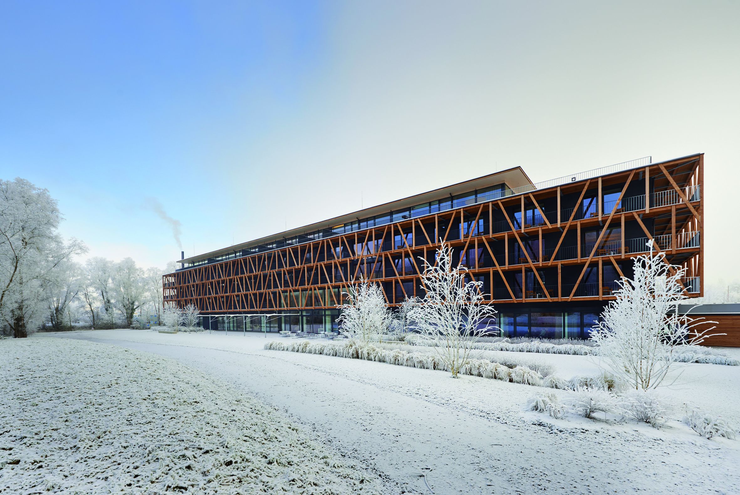 Fachada del alojamiento