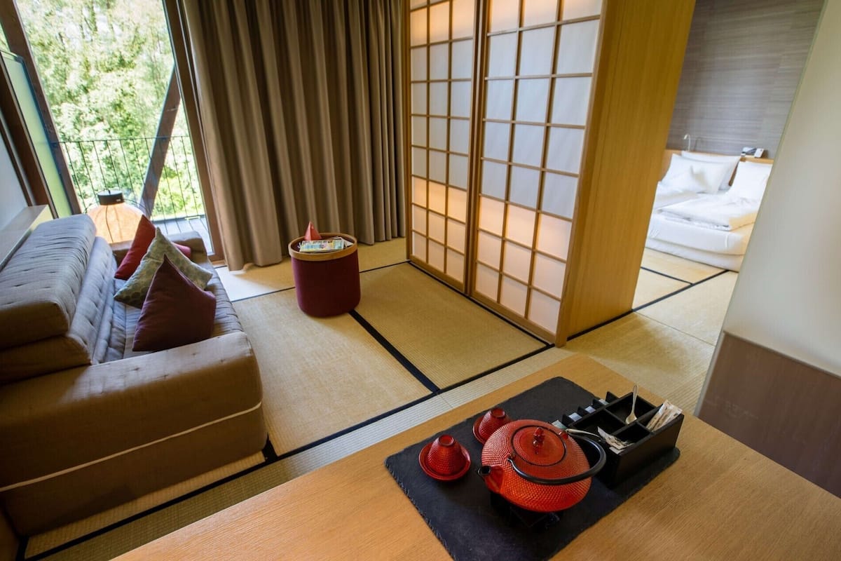 suite (japan) | living area | flat-screen tv