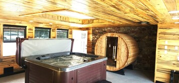 Bañera de hidromasaje interior