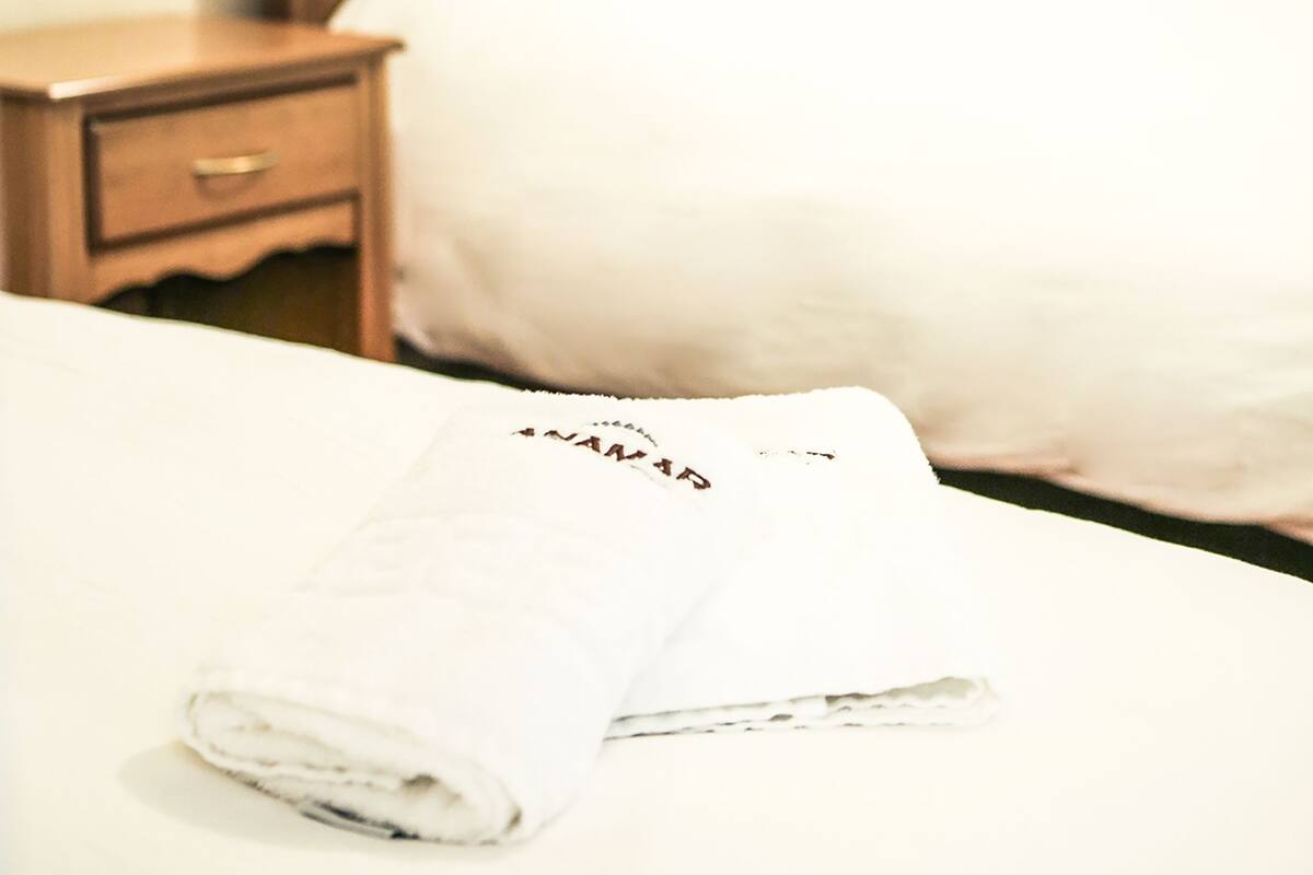 standard double room | premium bedding, down duvets, in-room safe, desk