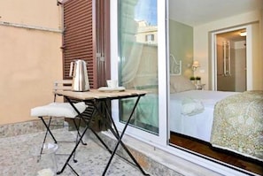 Double Room, Balcony | Balcony - San Vito Suites (Rome)