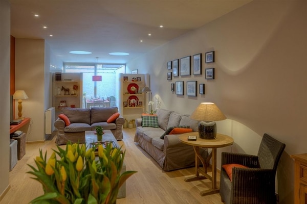 Maison, 3 chambres | Coin séjour