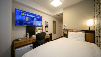 Single Room, 1 Large Twin Bed, Non Smoking | Desk, iron/ironing board, free WiFi, bed sheets