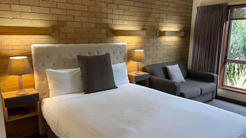 Tweepersoonskamer (Queen) | 1 slaapkamer, luxe beddengoed, een minibar, individueel gemeubileerd
