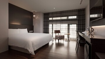 스탠다드 더블룸 | 책상, 방음 설비, 무료 WiFi, 침대 시트